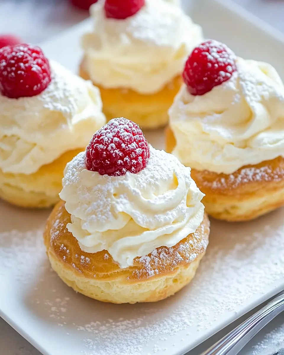 Easy Cream Puffs Recipe shot