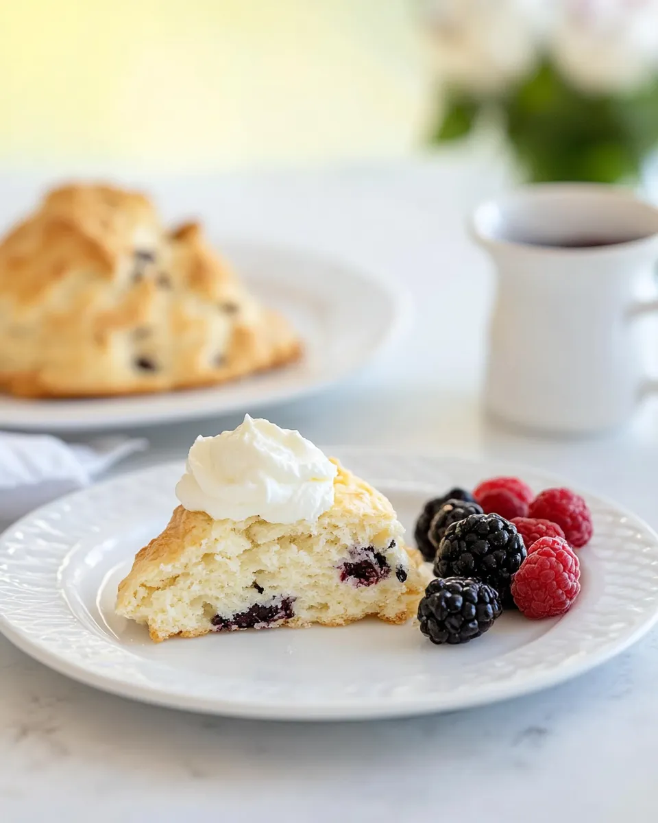 Homemade Cream Scones photo