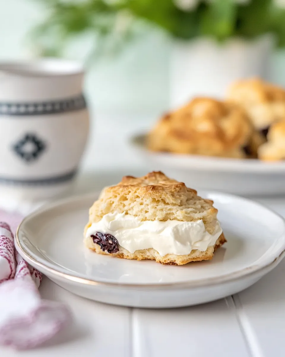 Classic Cream Scones image