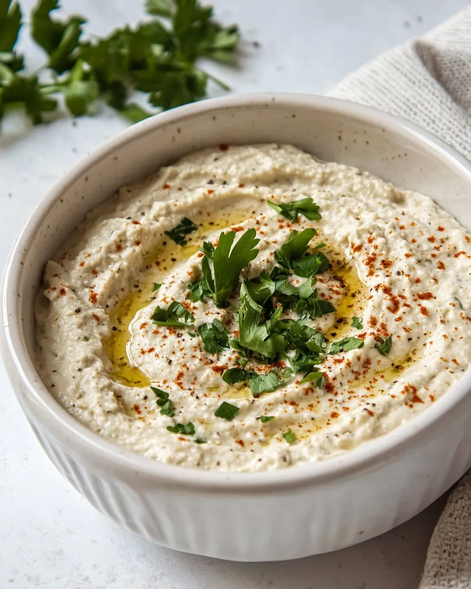 Easy Creamy Baba Ghanoush Recipe shot