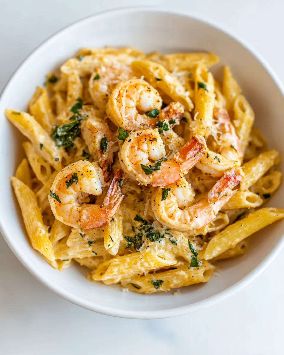 Delicious Creamy Cajun Shrimp Pasta image