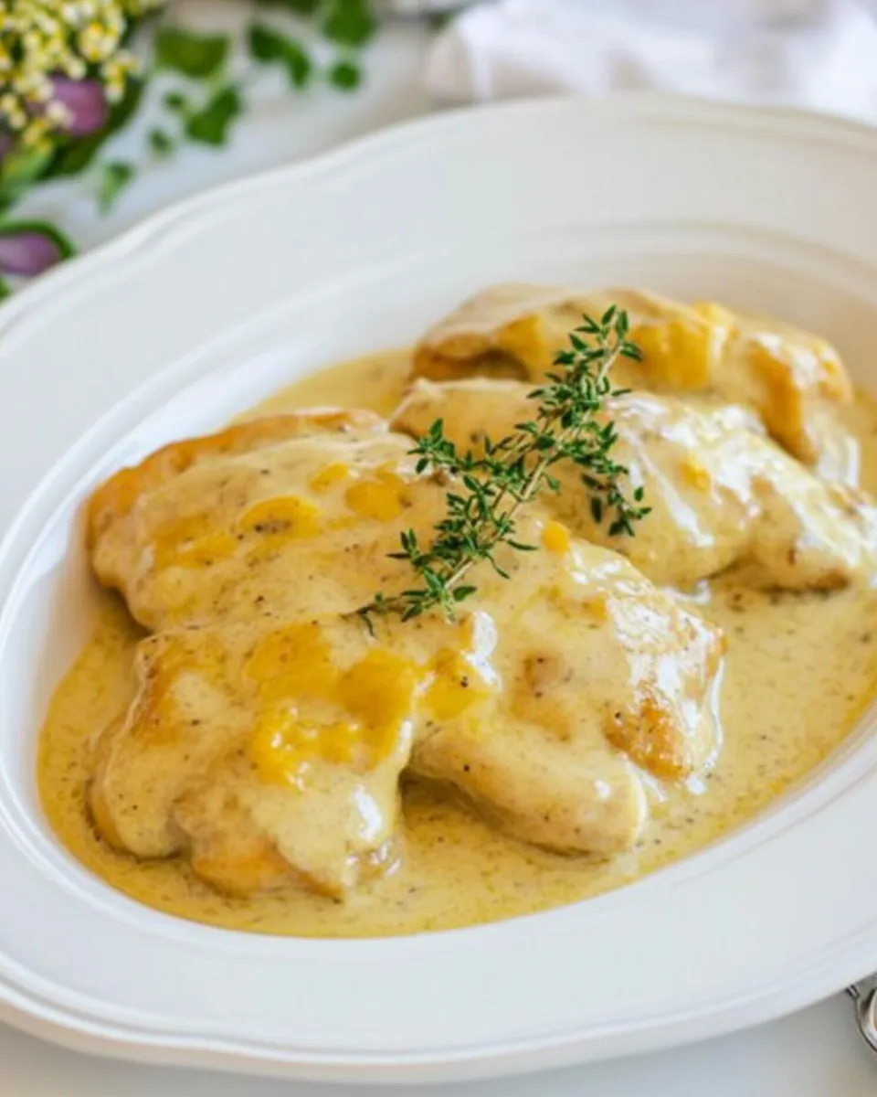 Classic Creamy Lemon Pepper Chicken image