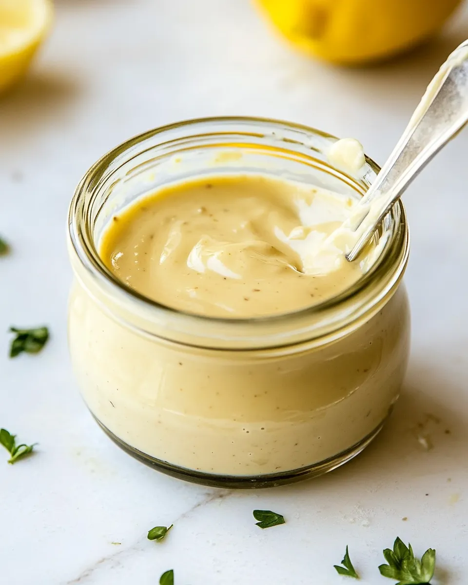 Classic Creamy Tahini Dressing image