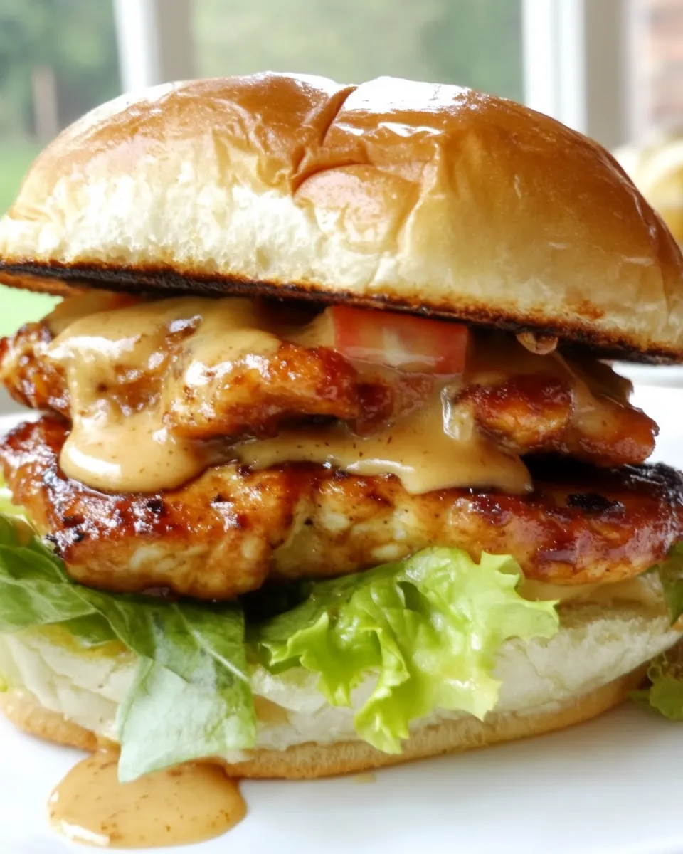 Easy Creole Honey Mustard Chicken Sandwich photo