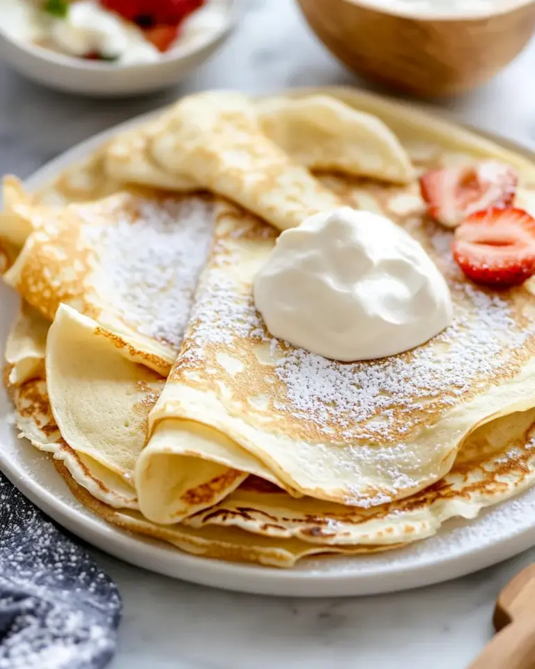 Homemade Crepes photo