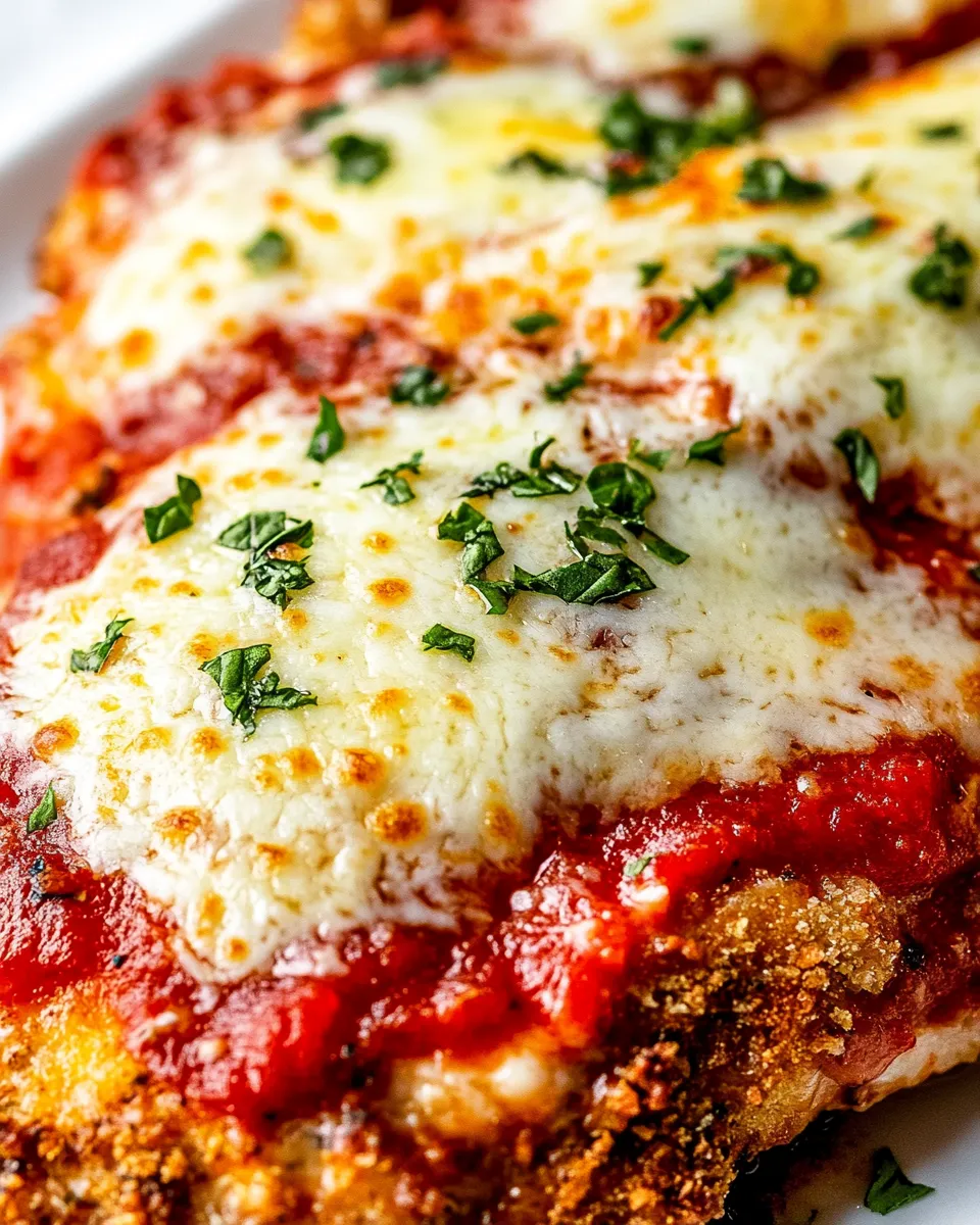 Homemade Crispy Chicken Parmesan (Parmigiana) photo