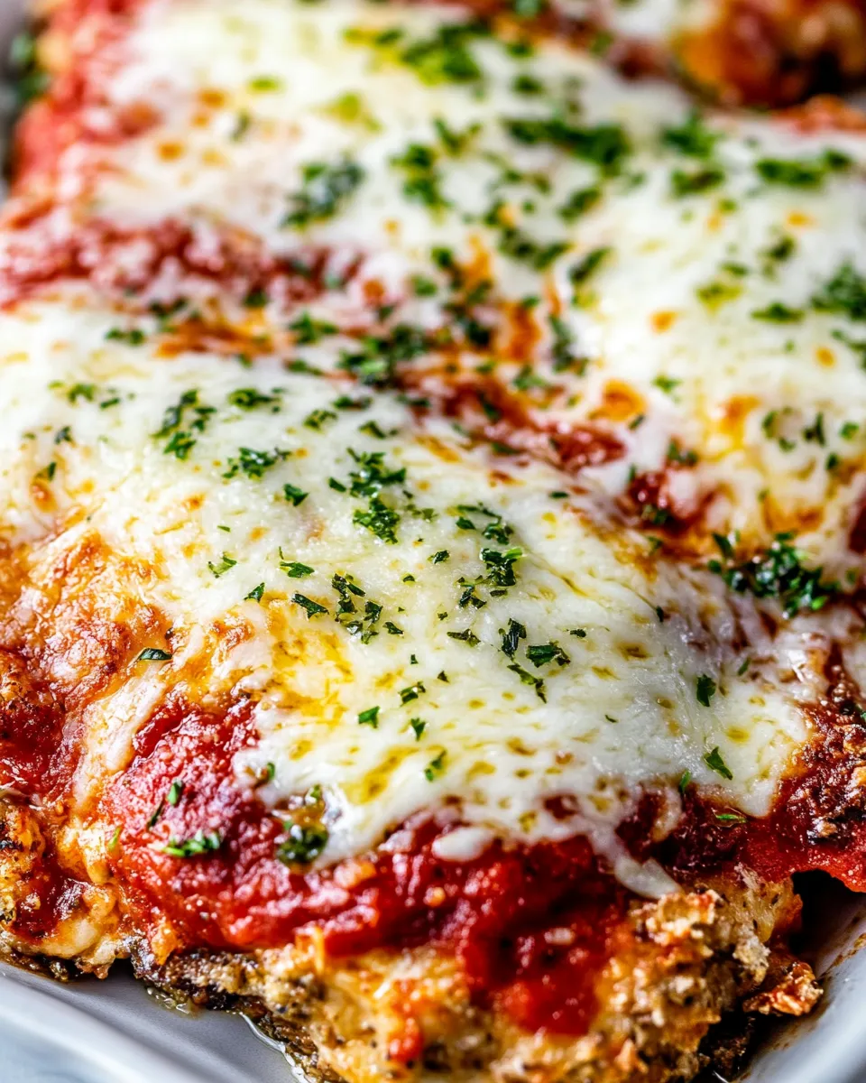 Easy Crispy Chicken Parmesan (Parmigiana) recipe photo