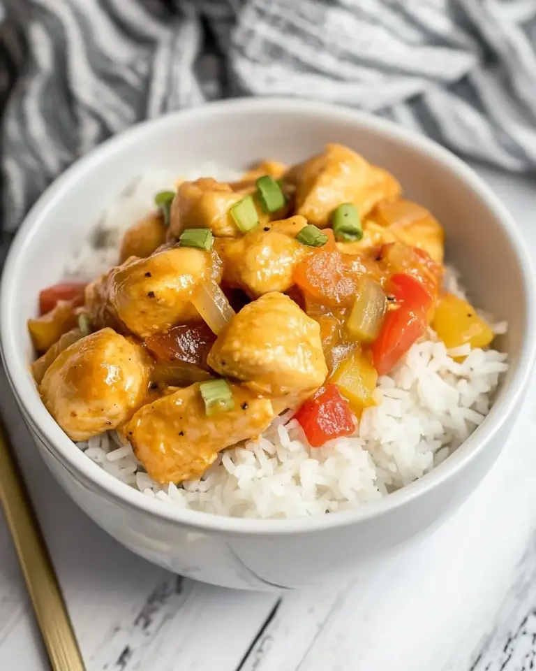 Easy Crock-Pot Sweet and Sour Chicken (4 Ingredient Meal) photo