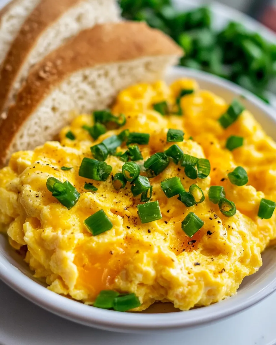 Delicious Crockpot Scrambled Eggs image