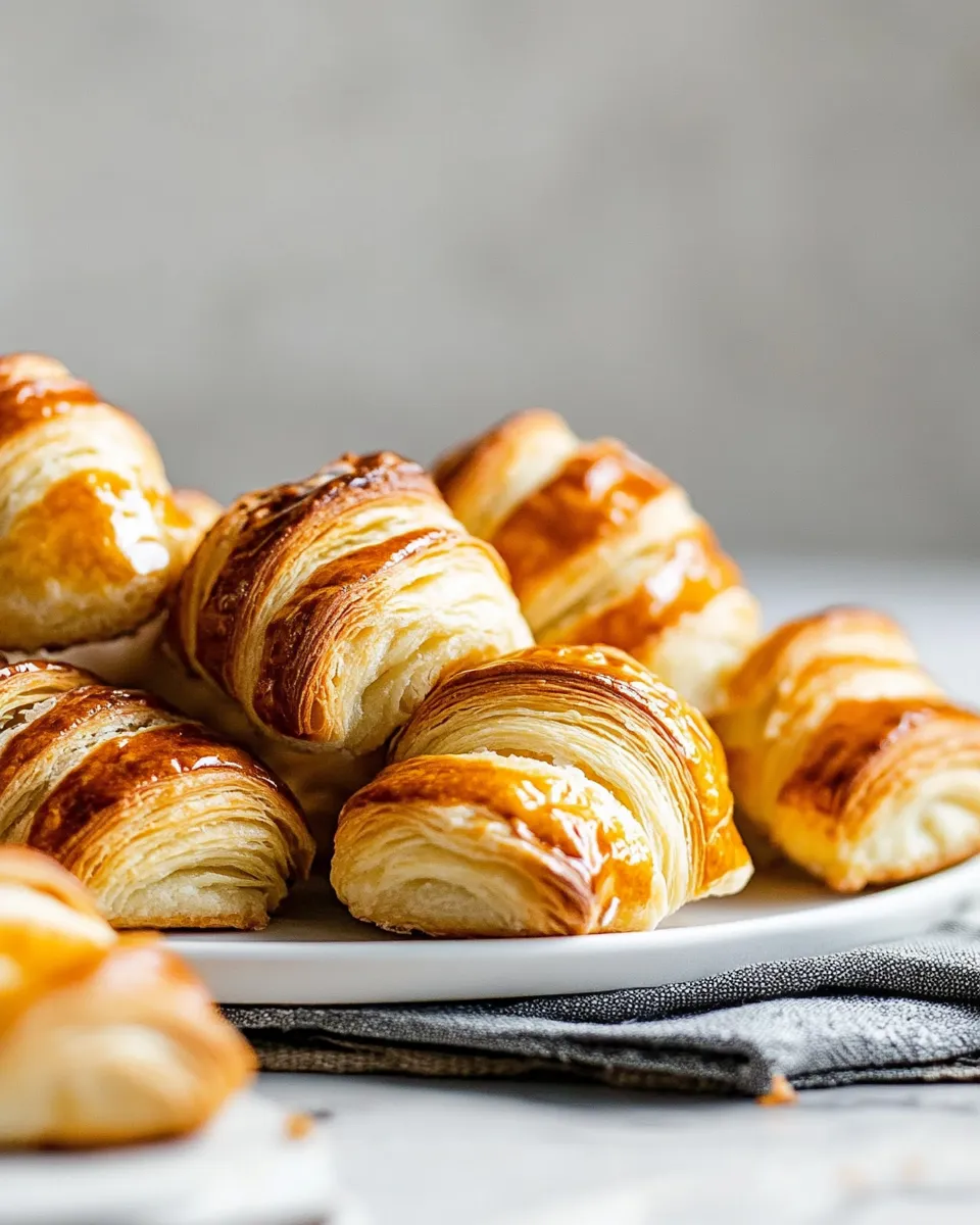 Easy Croissants recipe photo