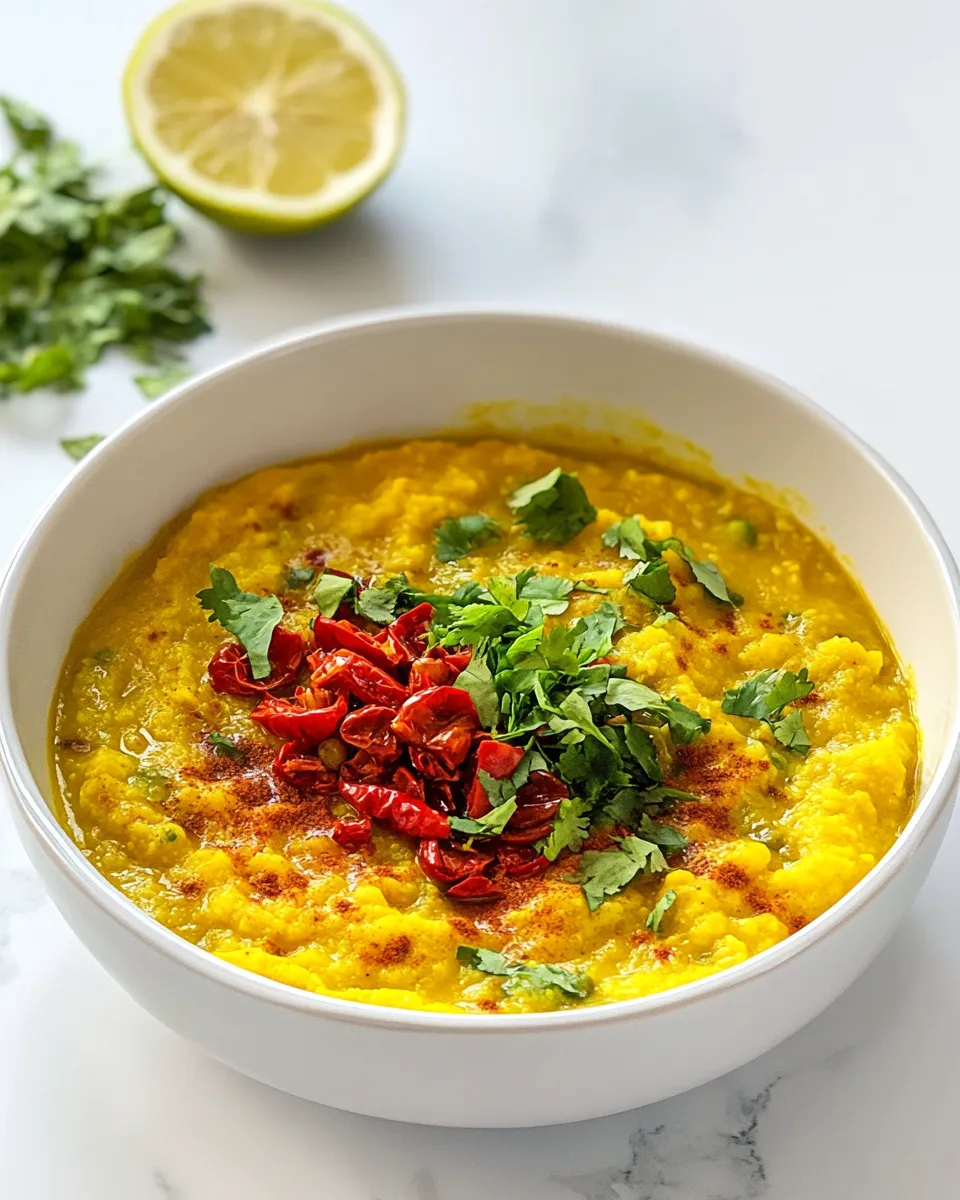 Easy Dal Tadka Recipe shot