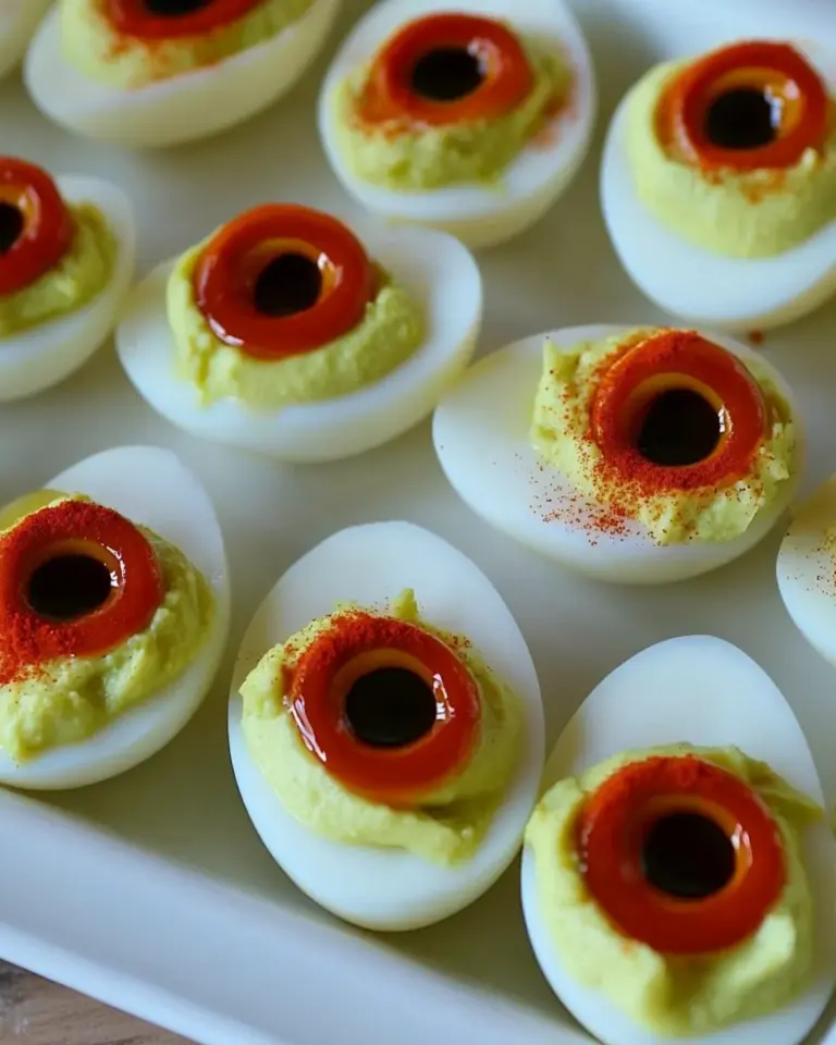 Easy Deviled Egg Eyes photo