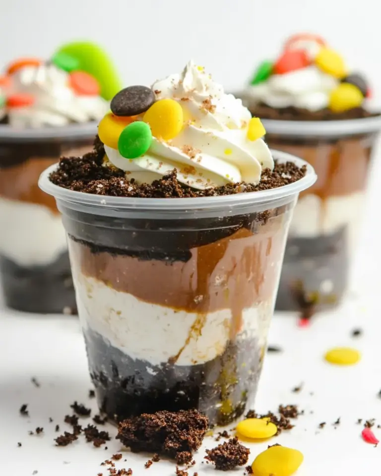 Homemade Dirt Cups image