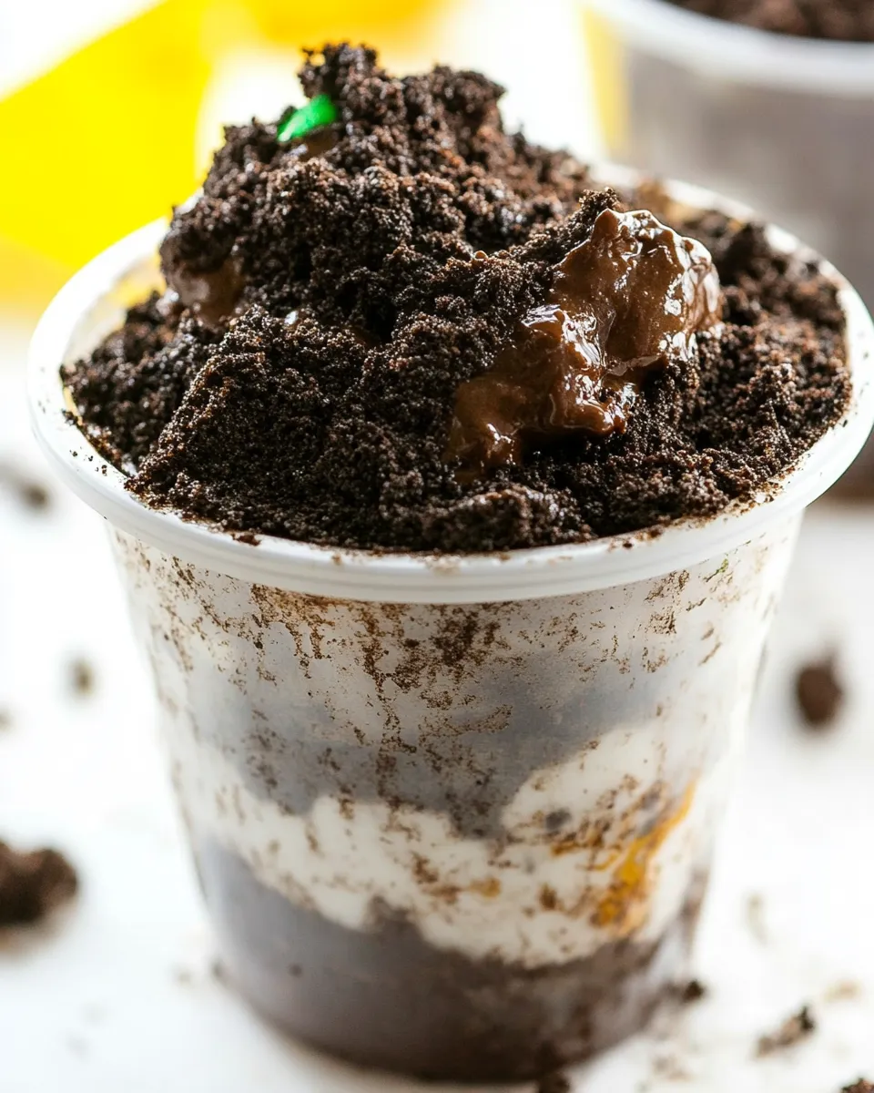 Classic Dirt Cups recipe photo