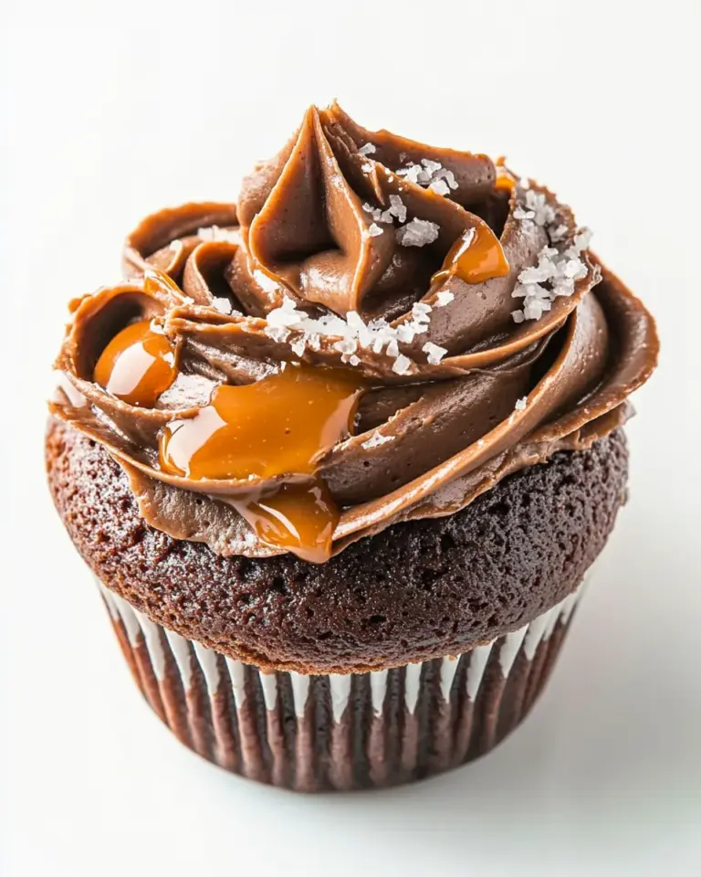Homemade Dulce De Leche Chocolate Cupcakes photo