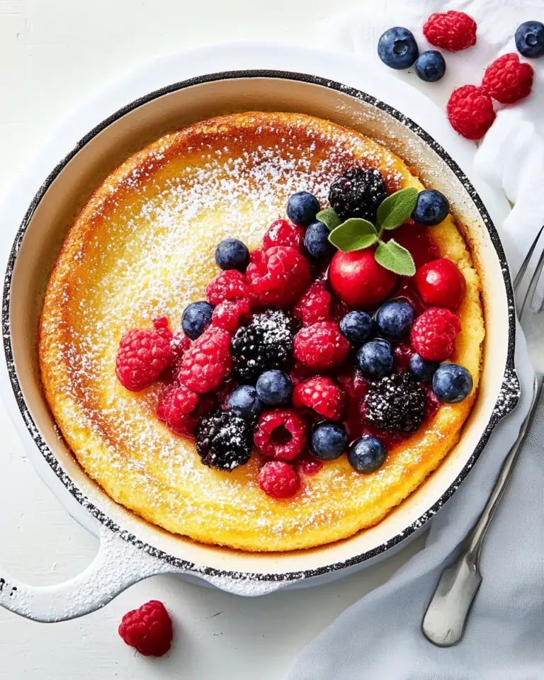 Homemade Dutch Baby photo