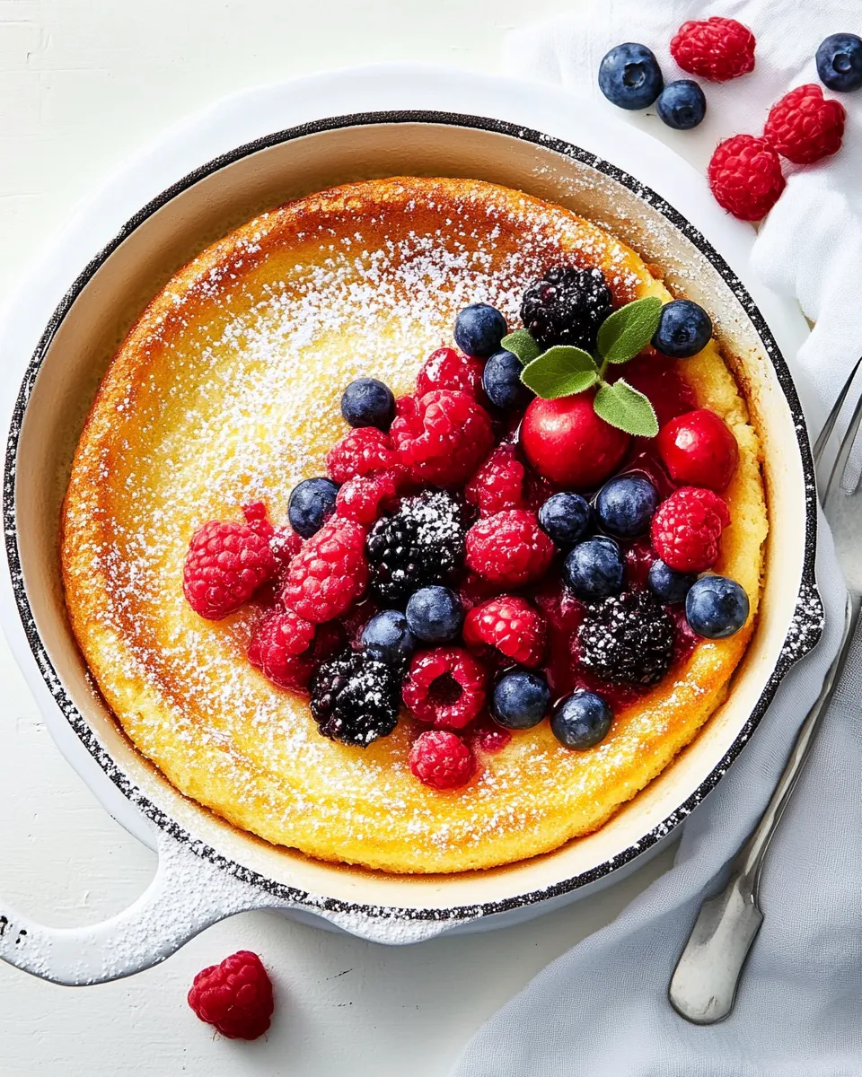 Homemade Dutch Baby photo