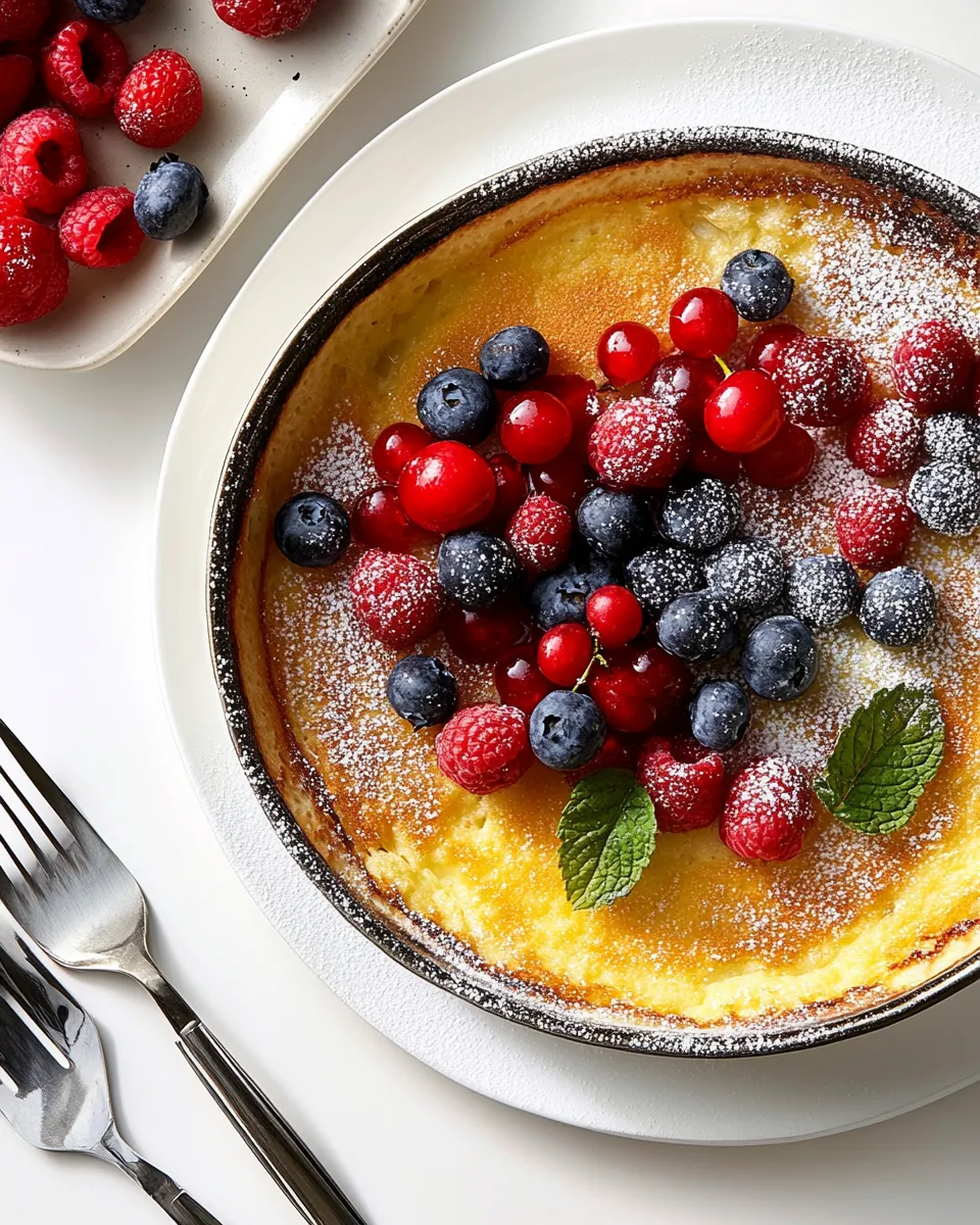 Delicious Dutch Baby shot
