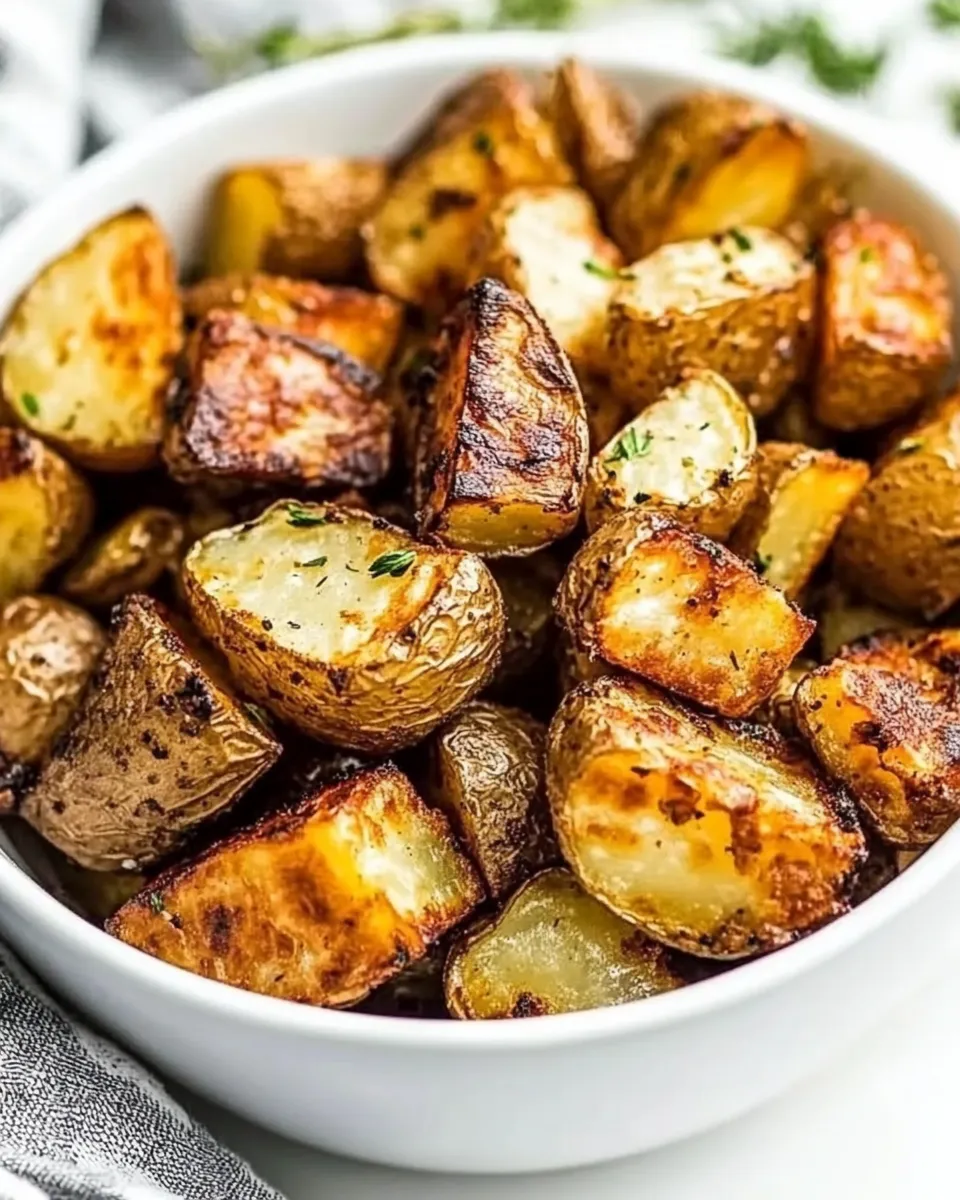 Classic Easy Air Fryer Potatoes Recipe image