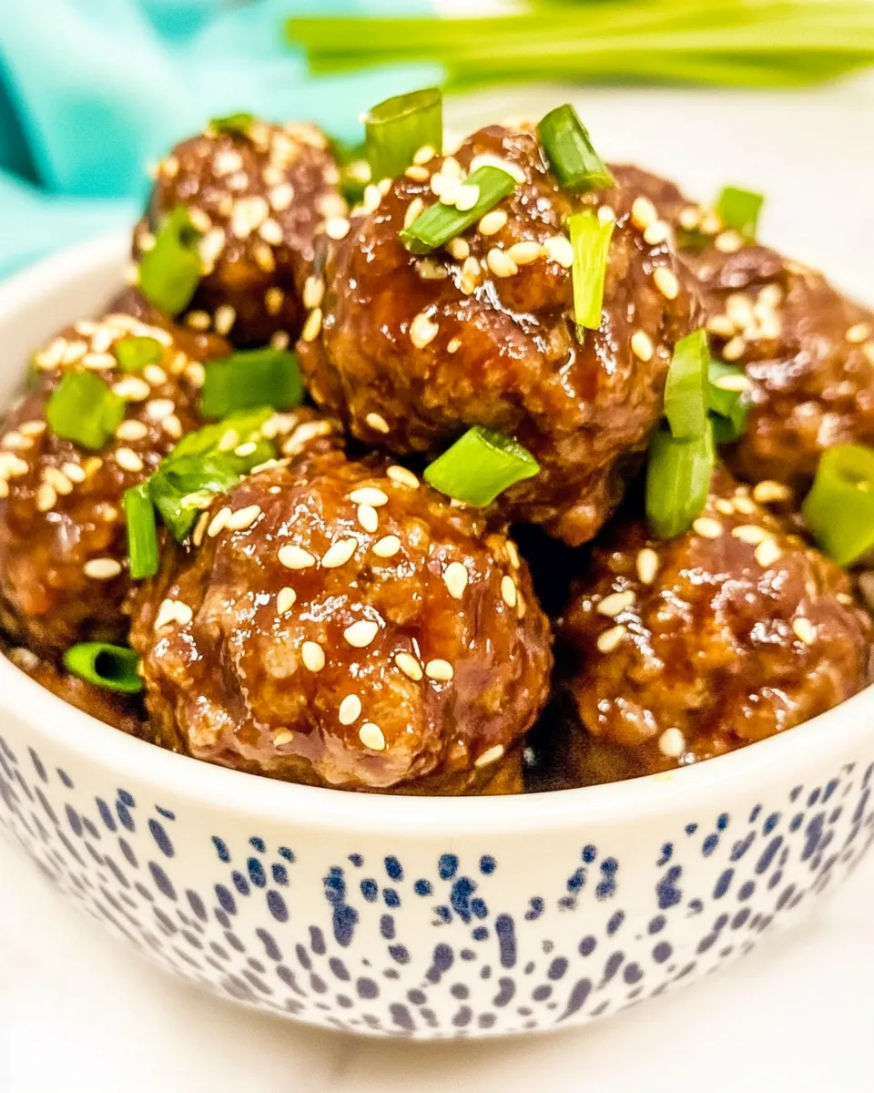 Delicious Easy Beef Bulgogi Meatballs recipe photo