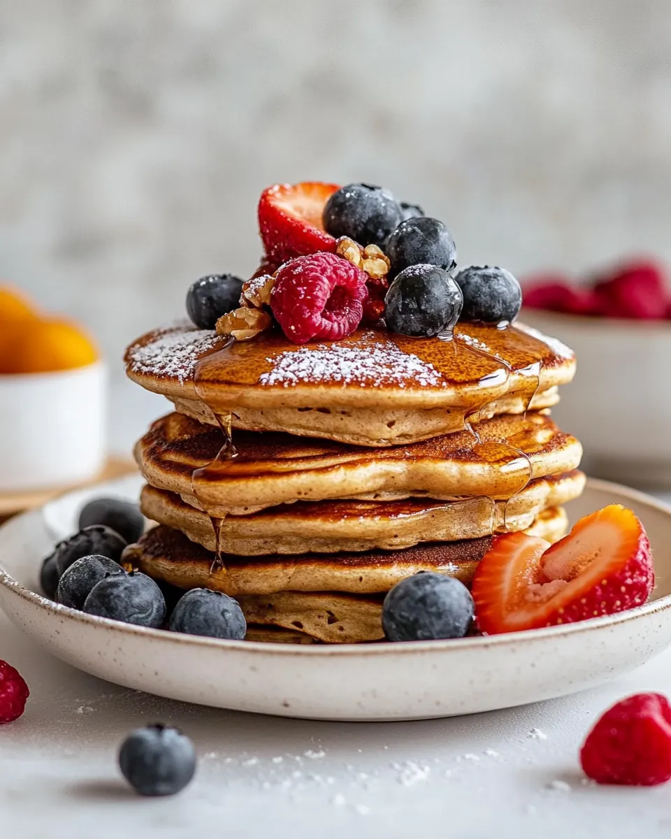 Delicious Easy Blender Pancakes shot