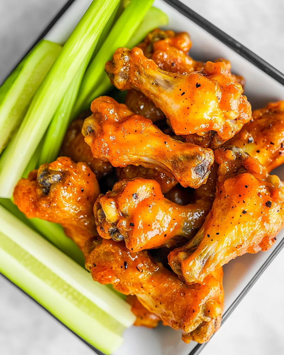 Quick Easy Buffalo Wings Recipe dish photo