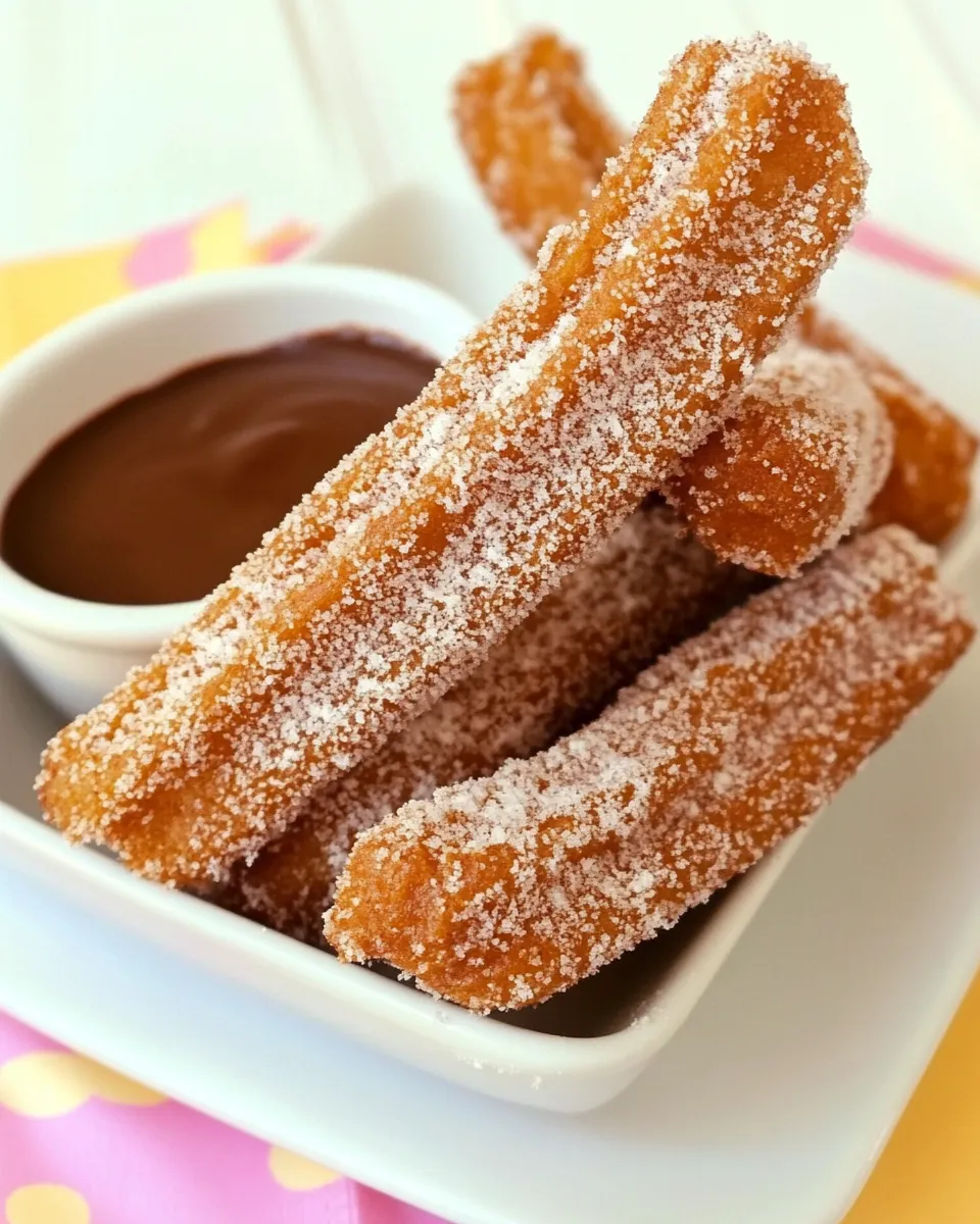 Delicious Easy Chocolate Con Churros recipe photo