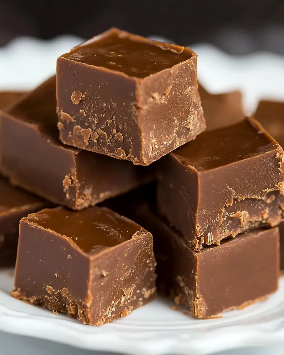 Homemade Easy Chocolate Fudge Recipe photo