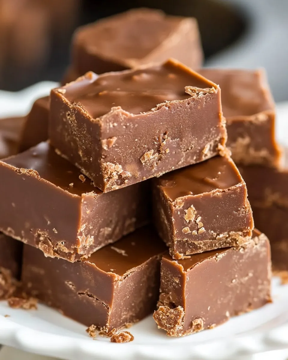 Quick Easy Chocolate Fudge Recipe recipe photo