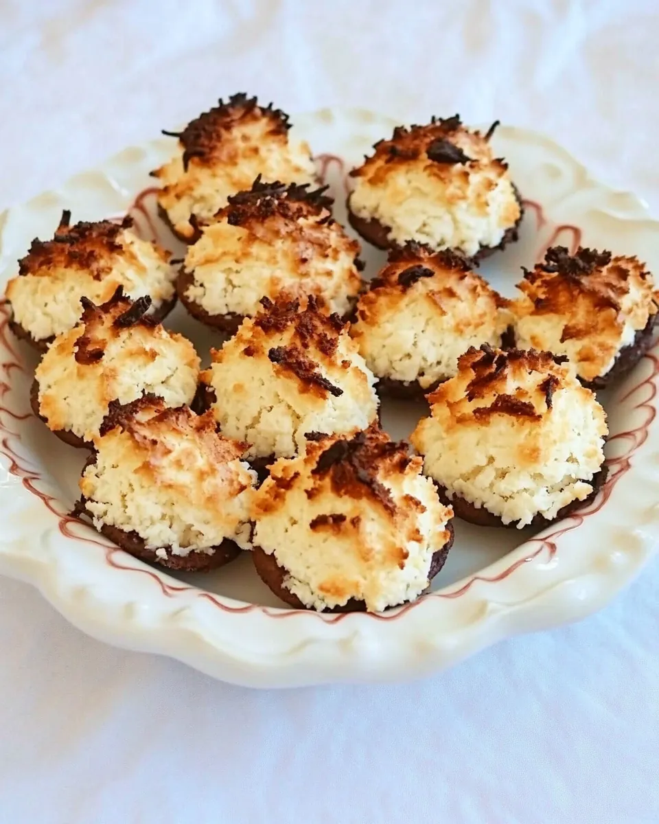 Delicious Easy Coconut Macaroons recipe photo