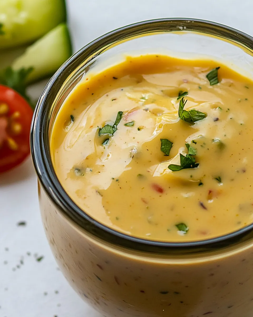 Quick Easy Copycat Big Mac Sauce shot