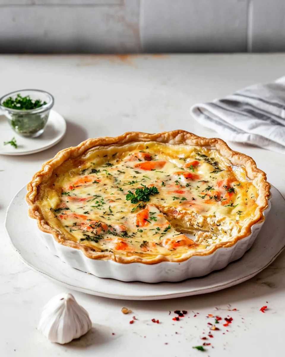 Homemade Easy Crab Quiche photo