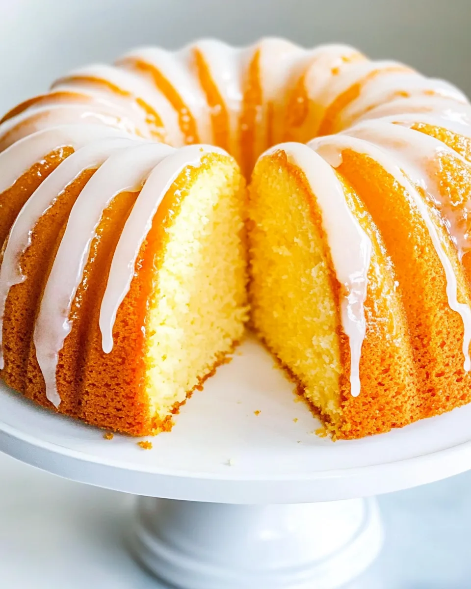 Homemade Easy Glazed Pound Cake photo