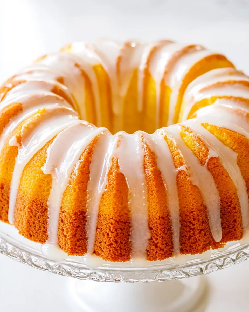 Classic Easy Glazed Pound Cake image