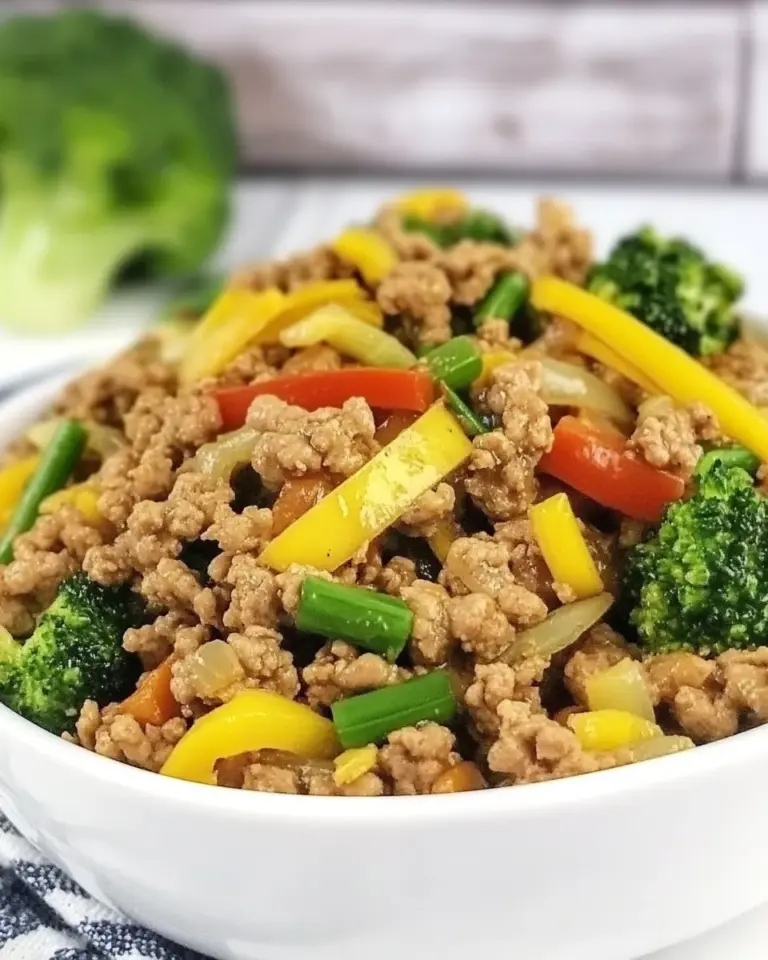 Homemade Easy Ground Turkey Stir Fry photo