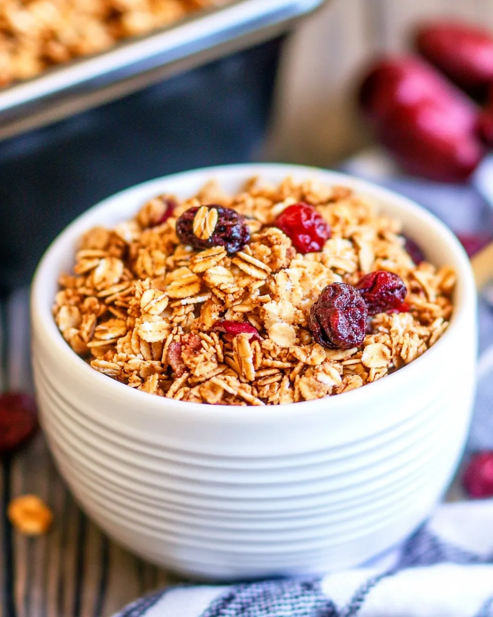 Homemade Easy Homemade Granola photo
