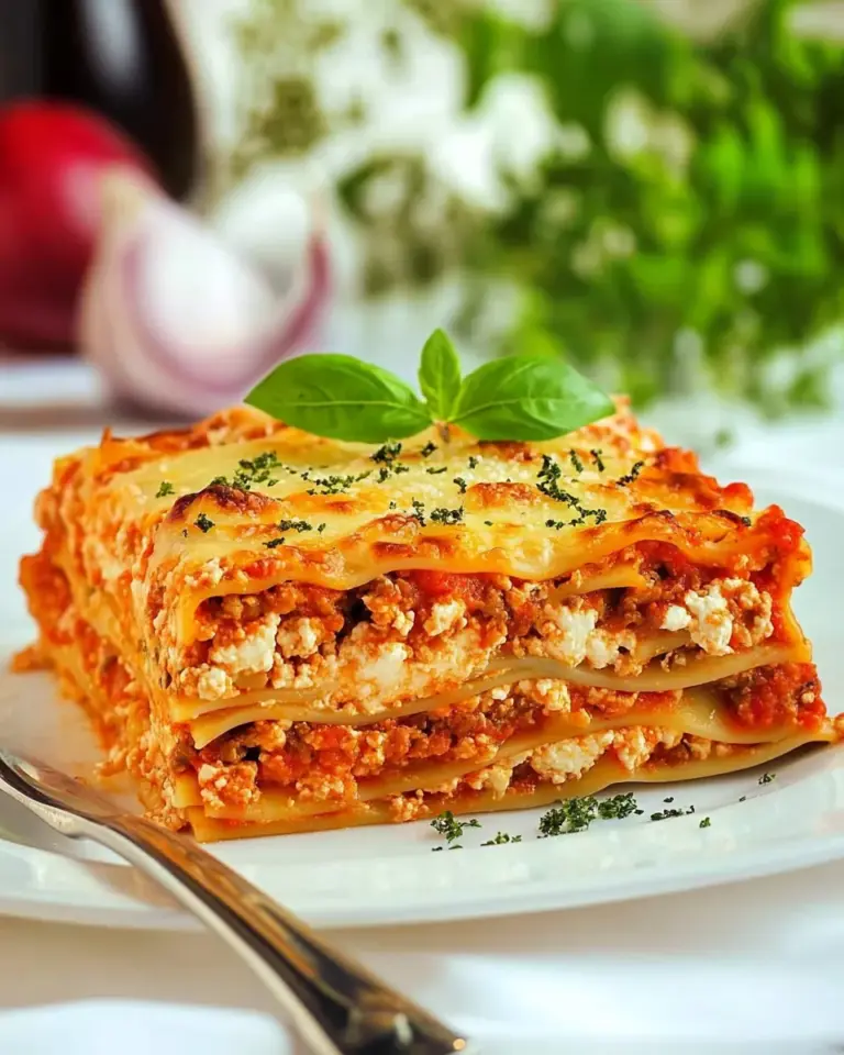 Homemade Easy Homemade Lasagna With Cottage Cheese: Better Than Store-Bought photo