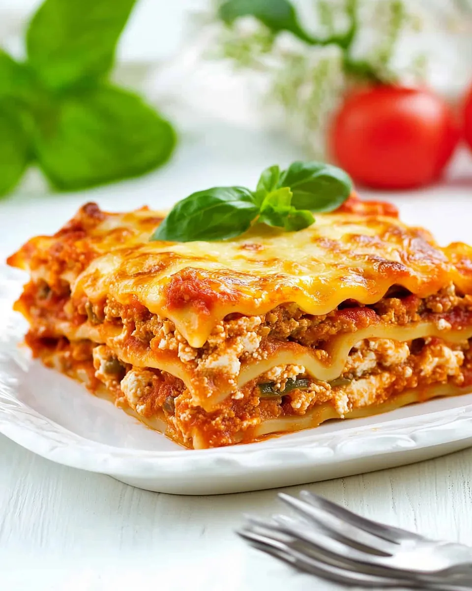 Classic Easy Homemade Lasagna With Cottage Cheese: Better Than Store-Bought image