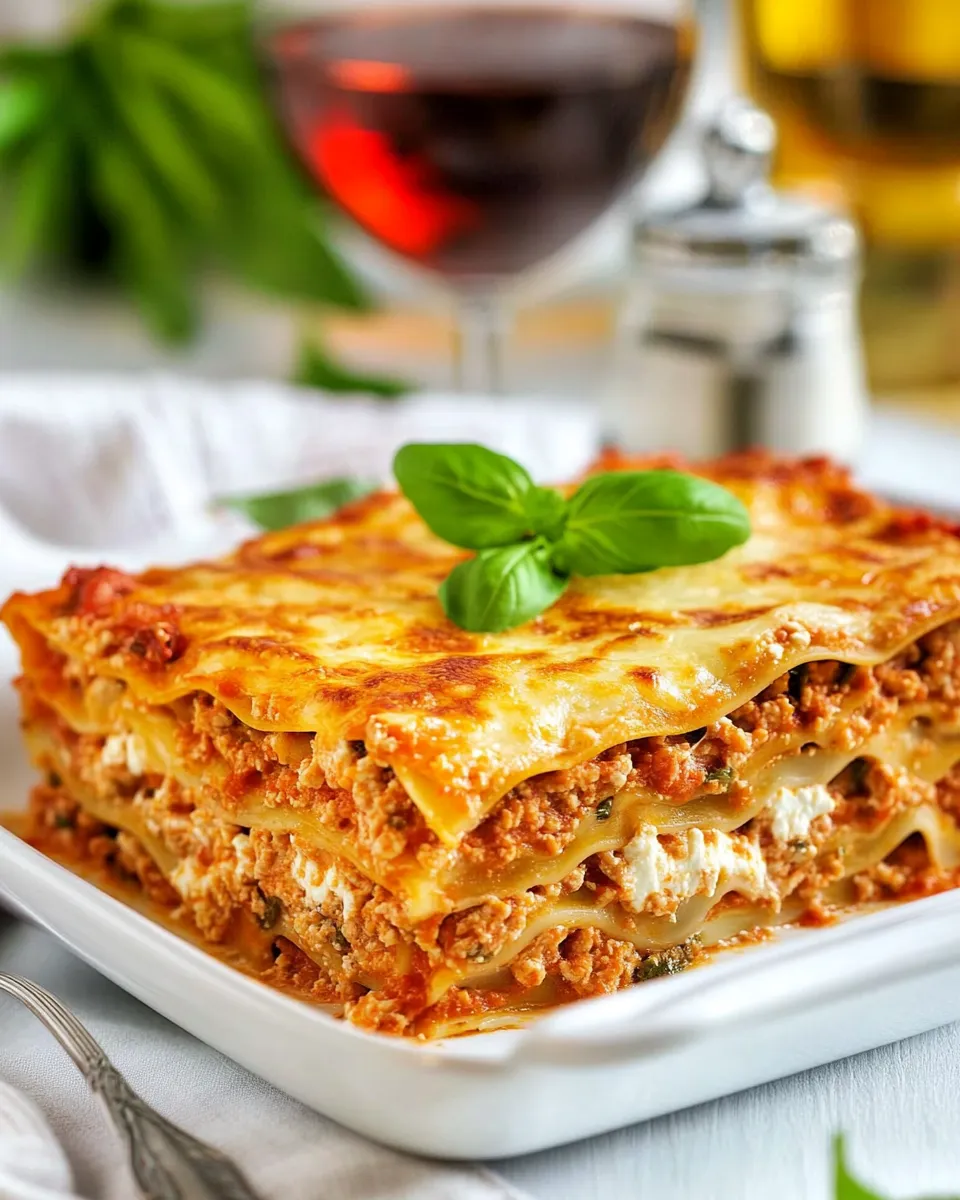 Quick Easy Homemade Lasagna With Cottage Cheese: Better Than Store-Bought dish photo