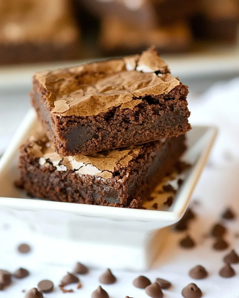 Classic Easy Mocha Brownies image