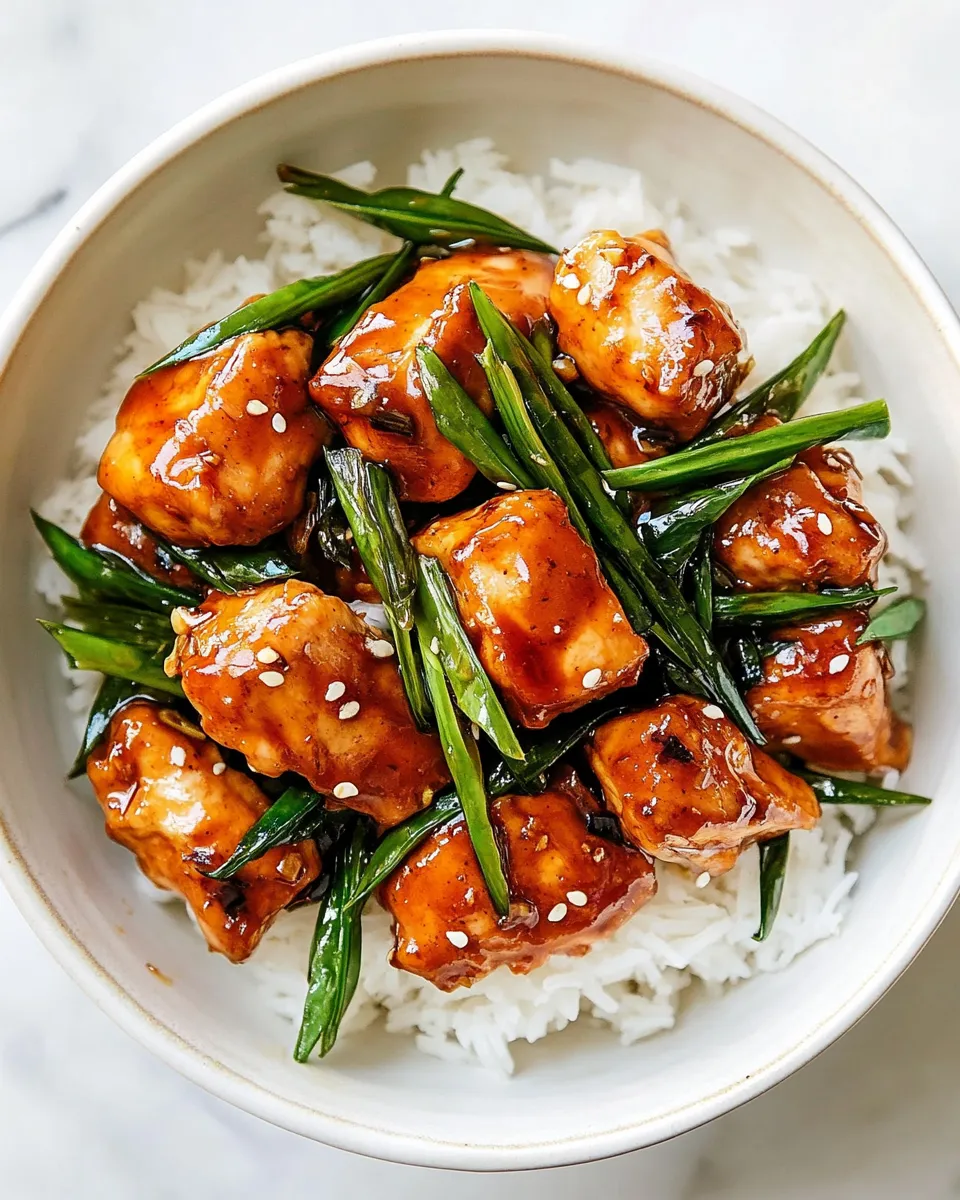 Classic Easy Mongolian Chicken image