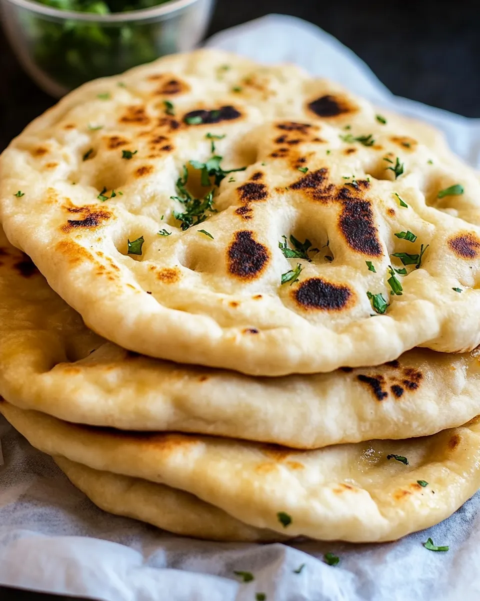 Quick Easy Naan Bread Recipe recipe photo