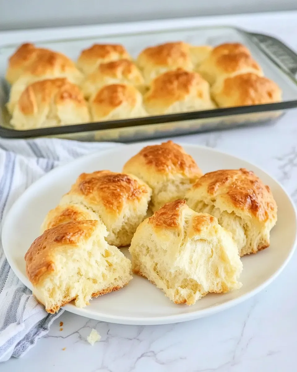 Quick Easy No Yeast Dinner Rolls shot