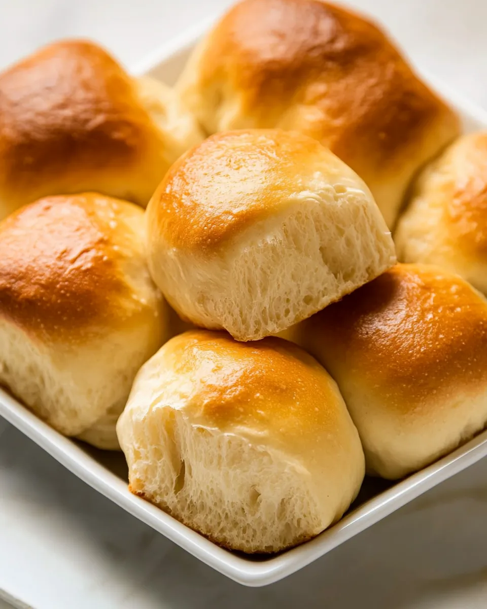 Classic Easy One-Hour Dinner Rolls image