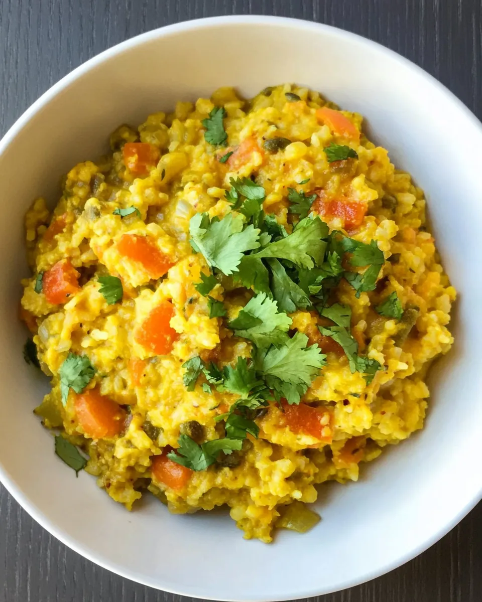 Homemade Easy One-Pot Indian Kitchiri photo