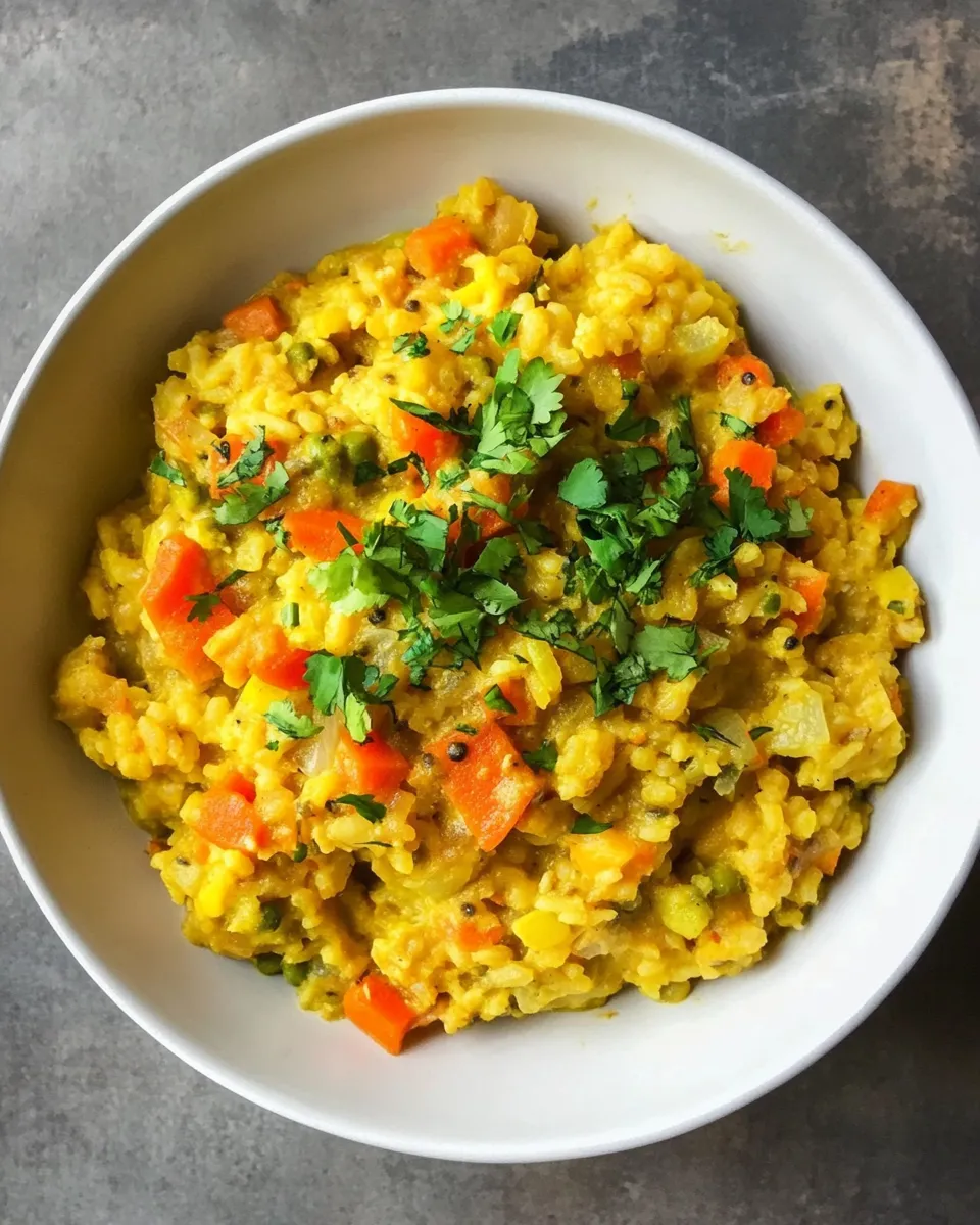 Delicious Easy One-Pot Indian Kitchiri recipe photo