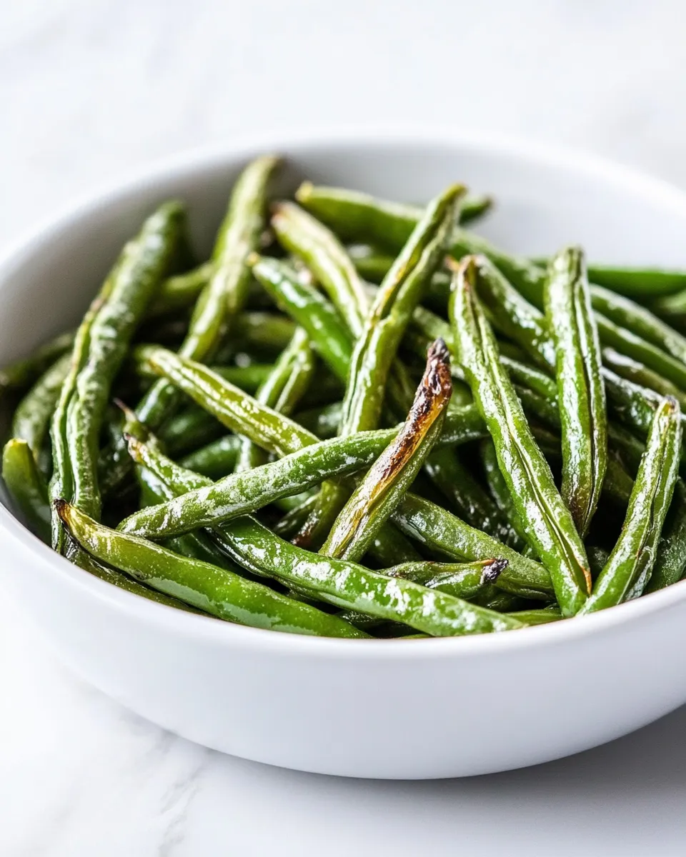 Homemade Easy Roasted Green Beans photo