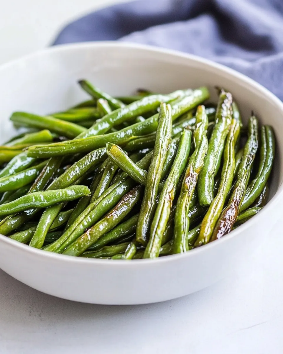 Classic Easy Roasted Green Beans image