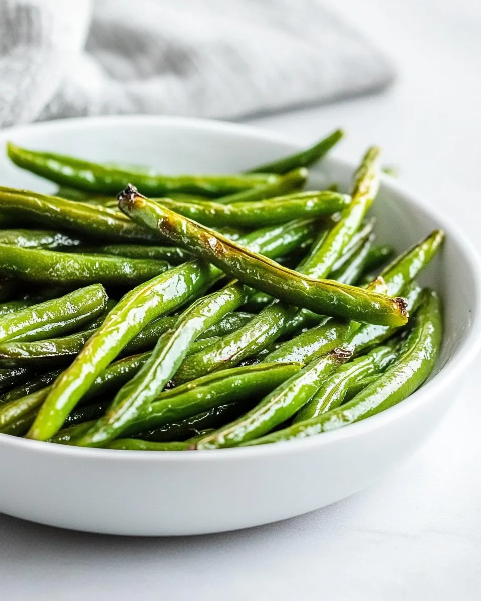 Delicious Easy Roasted Green Beans recipe photo