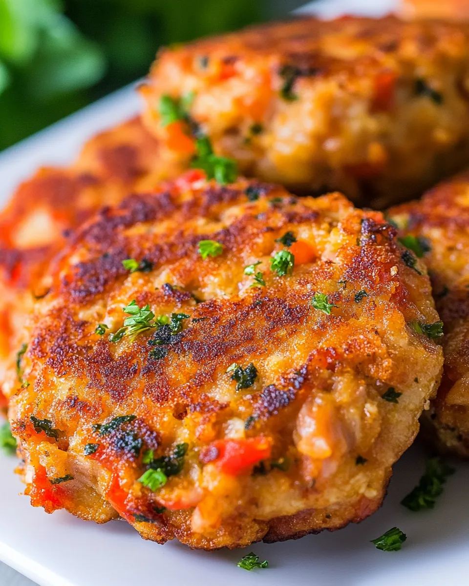 Quick Easy Salmon Patties Recipe shot